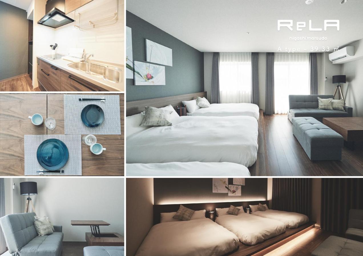 Rela Higashimatsudo Aparthotel Buitenkant foto