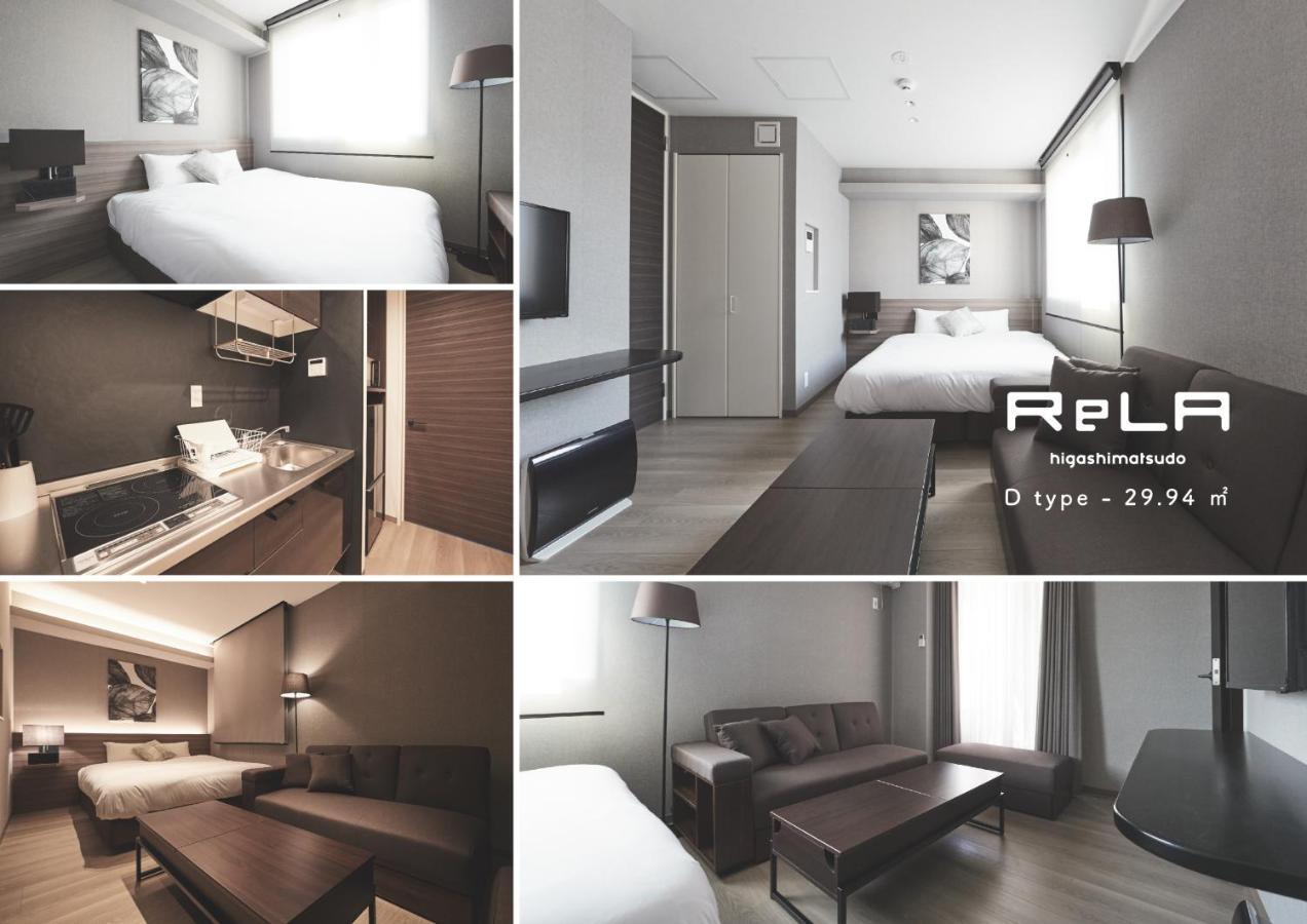 Rela Higashimatsudo Aparthotel Buitenkant foto