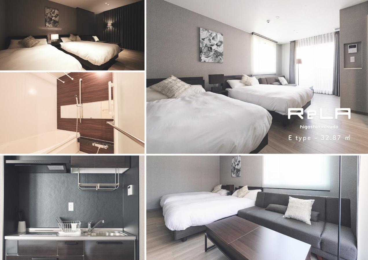Rela Higashimatsudo Aparthotel Buitenkant foto